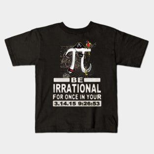 Irrational Pirate Pi Day 3 Dot 14 Kids T-Shirt